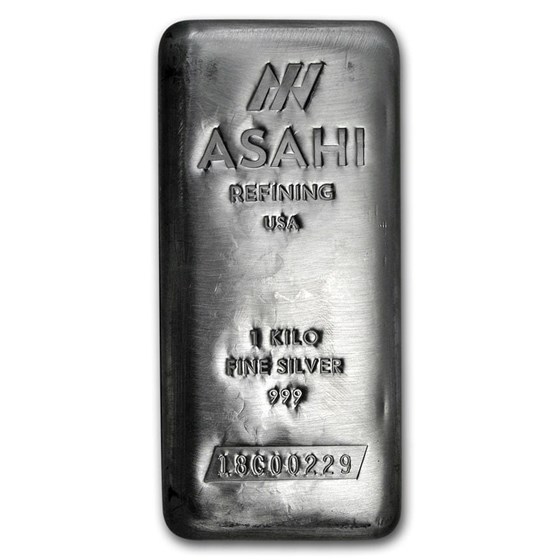 1 kilo Silver Bar - Asahi (Serialized) 1 kilo Silver Bar - Asahi (Serialized)
